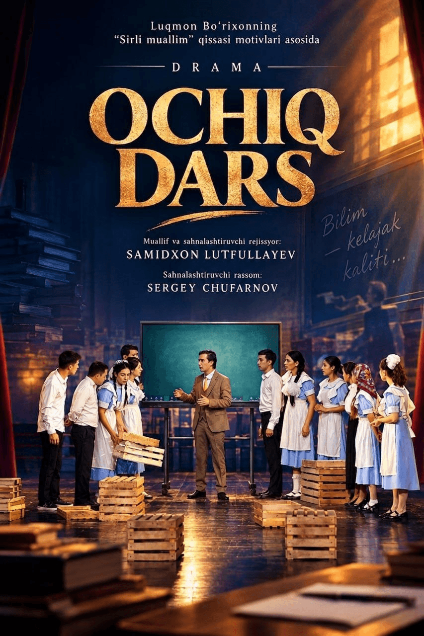 Постер: Ochiq dars