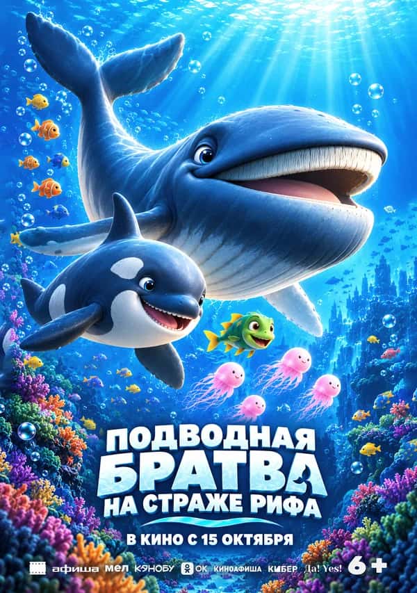 Постер: Подводная братва. На стрпже рифа